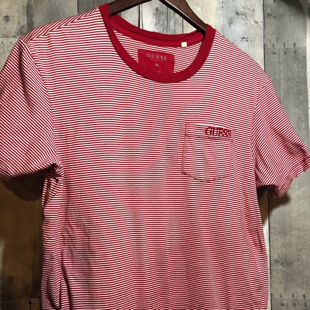 Guess striped top. size M